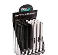 NEROX ÇUBUK MUTFAK ÇAKMAĞI SİYAH-BEYAZ PK:30